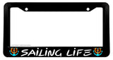 Sailing Life Boat Ocean Yacht Nautical License Plate Frame