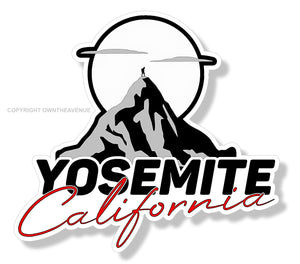 Yosemite V01 Souvenir Car Truck Window Bumper Laptop Sticker Decal 3.5"