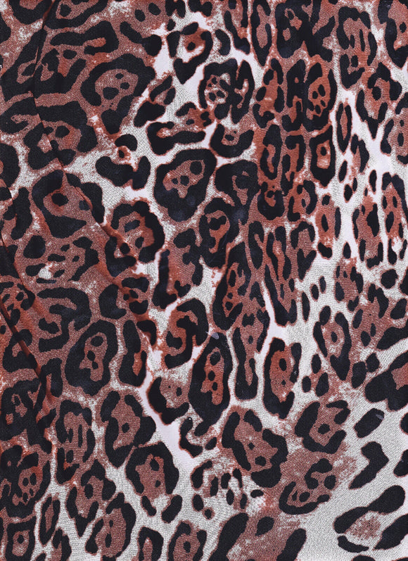Cheetah Pattern Vinyl Wrap Sheet Sticker Kinky Cute Hot JDM 10