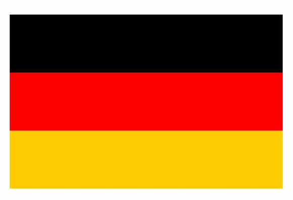 5” German Flag Sticker Die Cut Decal Vinyl Germany - OwnTheAvenue