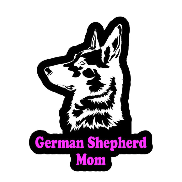 German Shepherd Mom Decal Sticker Car Window Bumper  4