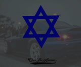 Star of David Sticker Decal - Jewish Star Choose Color 4" - OwnTheAvenue