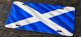 Scotland Scottish Flag Model V01 Car Truck SUV Auto Metal License Plate