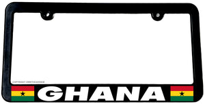 Ghana World Country Flag Car Truck Auto License Plate Frame - OwnTheAvenue