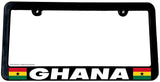 Ghana World Country Flag Car Truck Auto License Plate Frame - OwnTheAvenue
