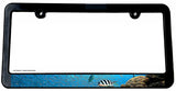 Fishing Fish Ocean Reef Coral Beach Diving Diver License Plate Frame - OwnTheAvenue