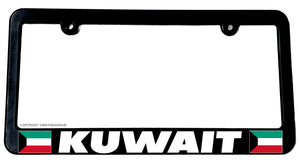Kuwait World Country Flag Car Truck Auto License Plate Frame - OwnTheAvenue