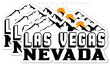 3Pcs Las Vegas Nevada Souvenir Car Truck Laptop Vinyl  Sticker 5" Inches - OwnTheAvenue