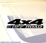 4x4 Off Road Car Truck Lifted SUV Auto Vinyl Sticker Decal - OwnTheAvenue