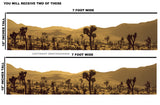 x2 Off Road 4x4 Lifted Truck Desert Scene Mountains Vinyl Decor Decal Graphics Kit - OwnTheAvenue