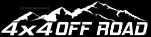 Off Roading Truck Buggy 4x4 Desert Mountains Window Bumper Sticker Decal 7.5"