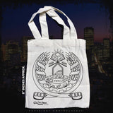 Afghanistan Coat of Arms Mini Tote Bag - 8" Inches