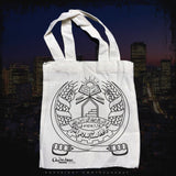 Afghanistan Coat of Arms Mini Tote Bag - 8" Inches