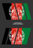 L/R Two Pack - Afghanistan Afghani Flag Racing Drifting Style Vinyl Sticker Decals 4" Inches Each - OwnTheAvenue