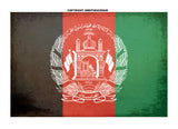 16Pcs Afghanistan World Country Flag Vintage Style Assorted Vinyl Sticker Decals - OwnTheAvenue