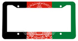 Afghanistan Flag Auto Metal Printed License Plate Frame - OwnTheAvenue