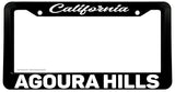 Agoura Hills California License Plate Frame - OwnTheAvenue