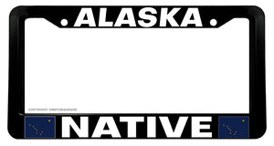 Alaska Native Car Truck Auto License Plate Frame - OwnTheAvenue