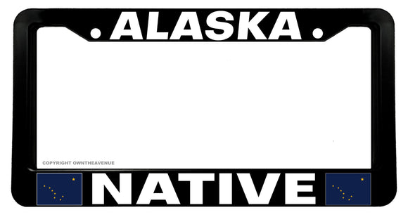 Alaska Native Car Truck Auto License Plate Frame - OwnTheAvenue