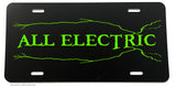 All Electric EV Electric Vehicle Car Truck SUV License Plate Cover - OwnTheAvenue