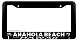 Anahola Beach Hawaii HI V01 Model License Plate Frame - OwnTheAvenue