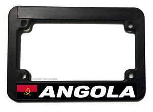Angola Motorcycle License Plate Frame