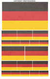 19Pcs Pack Lot German Germany Flags Vintage Style Eagle Sticker Decals - OwnTheAvenue