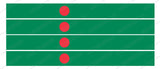4Pcs Racing Stripes Bangladesh World Country Flags Sticker Decals 6" - OwnTheAvenue