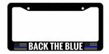 Support Police Car Truck Auto License Plate Frame - OwnTheAvenue
