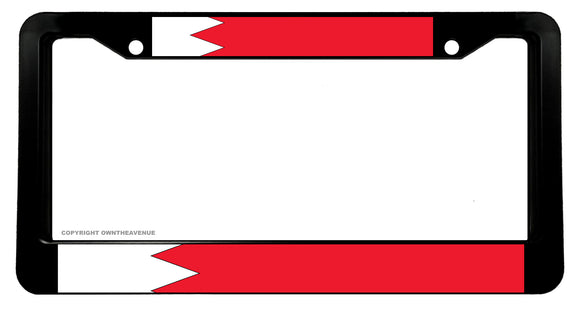 Bahrain World Country Flag Regular Style Car Truck Auto License Plate Frame - OwnTheAvenue