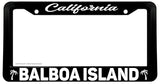 Balboa Island California License Plate Frame - OwnTheAvenue