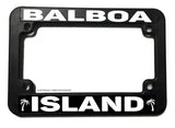 Balboa Island Motorcycle License Plate Frame - OwnTheAvenue
