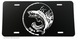 Bass Fish Fishing Ocean Car Truck SUV Auto License Plate