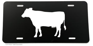 Beef Eat Bull Farmer Cattle Logo Funny Joke V01 Car Truck License Plate Cover - OwnTheAvenue