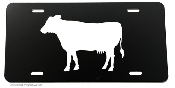 Beef Eat Bull Farmer Cattle Logo Funny Joke V01 Car Truck License Plate Cover - OwnTheAvenue