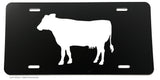 Beef Eat Bull Farmer Cattle Logo Funny Joke V01 Car Truck License Plate Cover