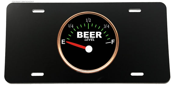 Beer Brew Fuel Low Funny Joke Prank Silly Car Truck License Plate Cover - OwnTheAvenue