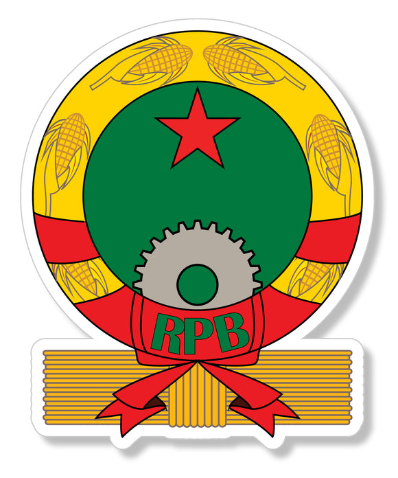 Benin Coat of Arms Vinyl Sticker Decal 4