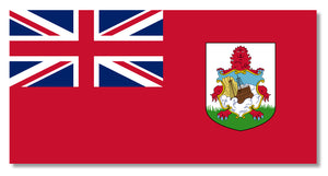 Bermuda Flag Bermudian Car Truck Window Bumper Laptop Cooler Sticker Decal 4"