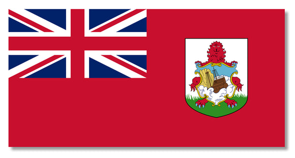 Bermuda Flag Bermudian Car Truck Window Bumper Laptop Cooler Sticker Decal 4