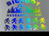 21Pcs Pack Lot Bigfoot Funny Joke Holographic Oil Slick Sticker Decals - OwnTheAvenue