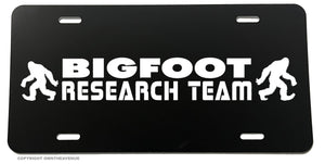 Bigfoot Research Team Funny Car Truck Auto License Plate - OwnTheAvenue