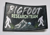 Bigfoot Research Team Moon Light Vintage Style Iron On Patch