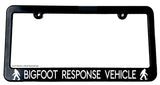 Bigfoot Response Vehicle Big Foot Sasquatch Funny Slim License Plate Frame - OwnTheAvenue