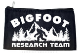 Bigfoot Research Team Humor Joke Purse Make Up Bag