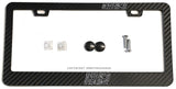 Topography Topographic Sport Stripe Racing Carbon Fiber License Plate Frame