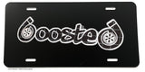 Boosted JDM Racing Drifting Euro Turbo Car Truck License Plate Cover - OwnTheAvenue