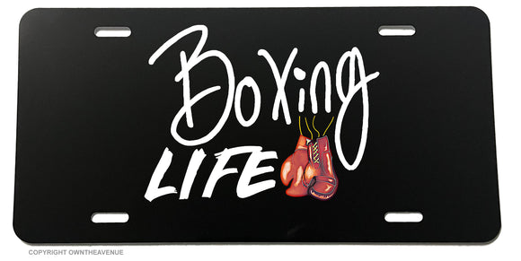 Boxing Life Vintage Style Retro Car Truck Auto License Plate Cover - OwnTheAvenue