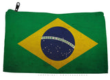 Brazil Flag Make Up Bag - OwnTheAvenue