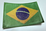 Brazil Brazilian Vintage Style World Country Flag Iron On Patch - OwnTheAvenue